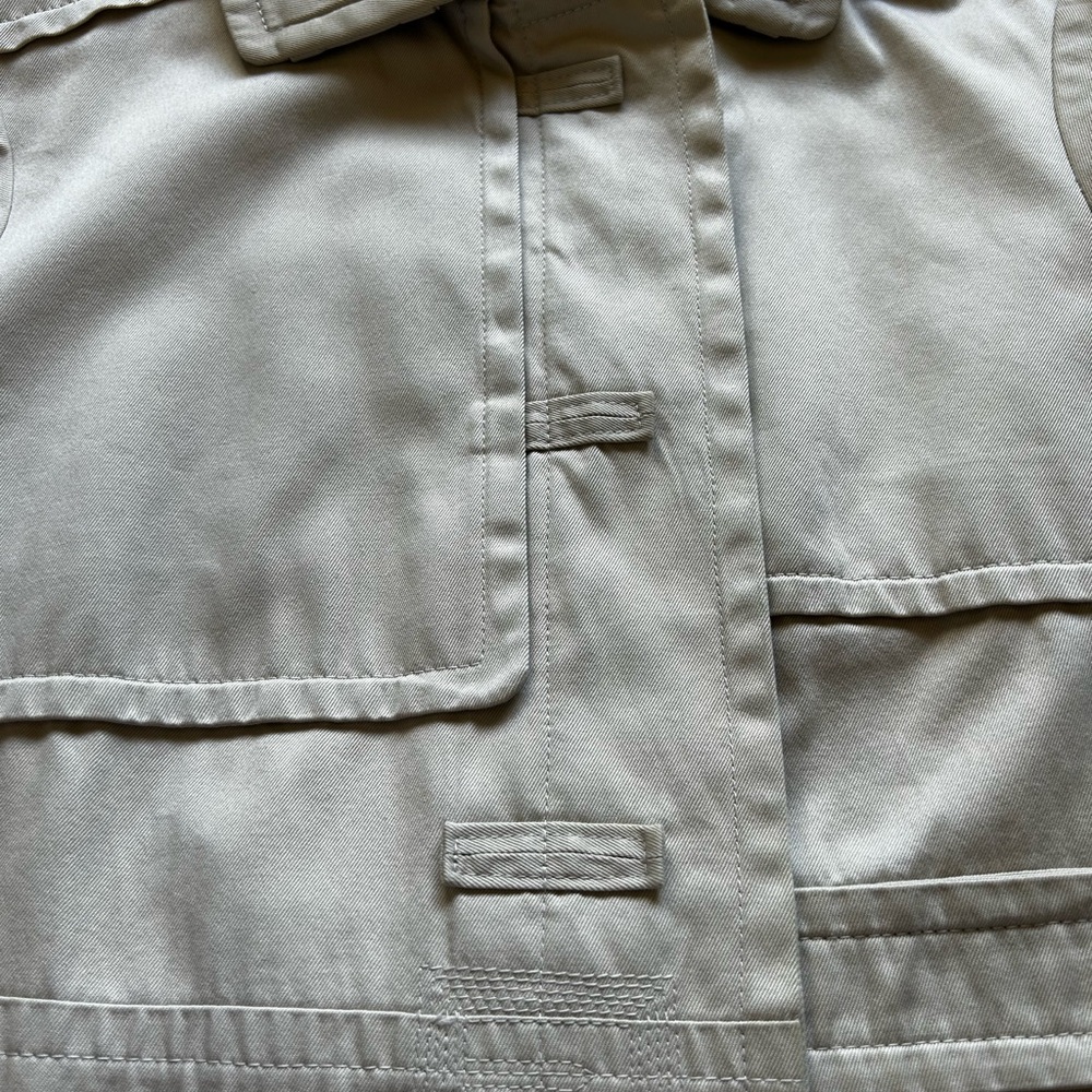 VTG Yves Saint Laurent Rive Gauche Belted Trench Coat
Made In France Designer - Picture 6 of 12